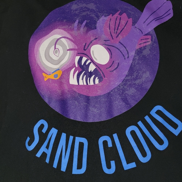 Sand Cloud Anglerfish Long Sleeve T-Shirt - Large - Black - Picture 4 of 4